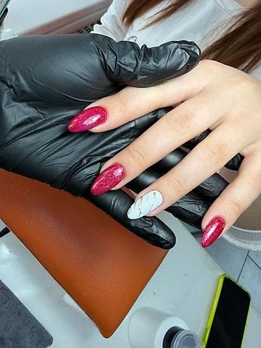 ногти: Маникюр и покрытие гель‑лаком/гелем - Работа с натуральной ногтевой — 4