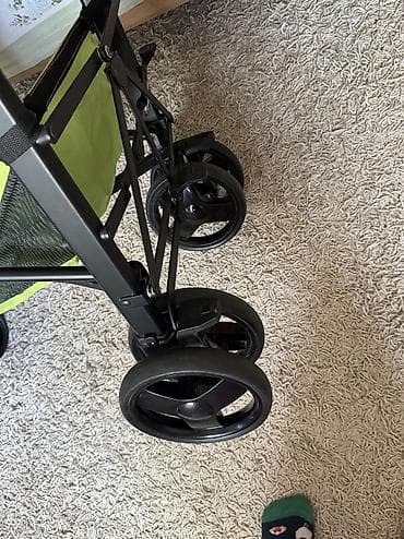 chicco light way: Коляска, Chicco, цвет - Желтый, Б/у — 10