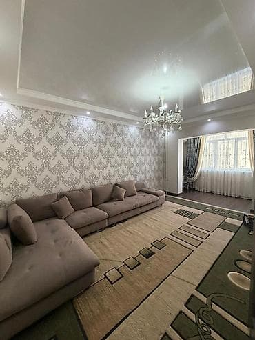 132: 3 комнаты, 72 м², Асанбай мкр 106 серия, 5 этаж, Евроремонт — 1