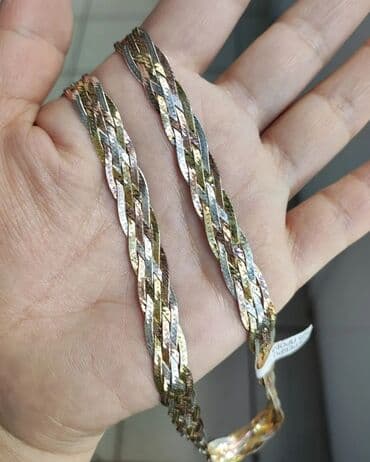 самые красивые свадебные платья в мире: Серебряный Колье Италия Серебро + золото 925/ пробы Длина 50см Цена — 2