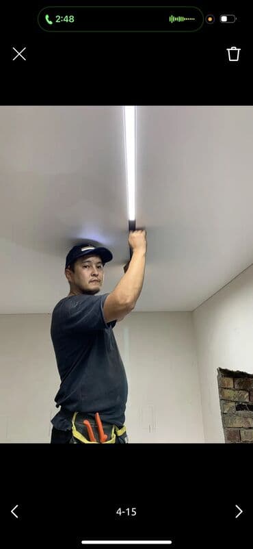 б у шифонеры: Натяжной потолок Матовое Монтаж — 1