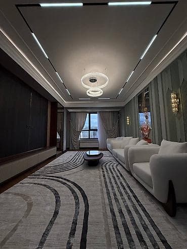 Недвижимость: 2 комнаты, 80 м², Асанбай мкр 14 этаж, Евроремонт — 8