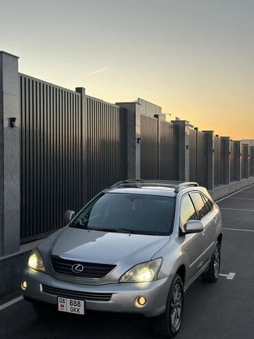 перфорированные тормозные диски: Lexus RX: 2006 г., Гибрид, Кроссовер — 1