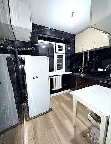 Квартиры: 2 комнаты, 47 м², Ошский рынок / базар 104 серия, 4 этаж, Евроремонт — 7