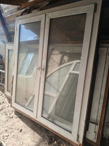 навес дома: Готовое пластиковое окно, Тип окна: Панорамные, Декоративные особенности: Фрамуга, Без установки, Без рассрочки — 2