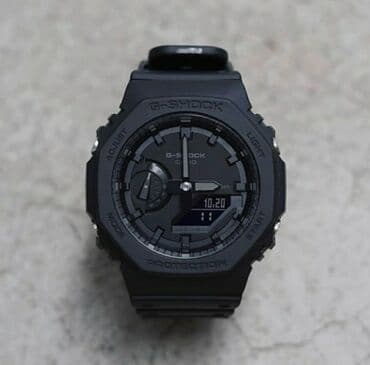 барсетка мужская спортивная: G-shock ga-2100 ___ функции : секундомер, будильник, мировое время — 8