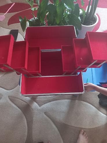 Кейс-органайзер для косметики/инструментов - Жесткий алюминиевый