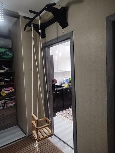 Детские качели, Подвесные Для дома, Дерево