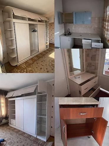 Кухонный гарнитур, Б/у, цвет - Белый, Самовывоз at lalafo.kg Кухонный гарнитур, Б/у, цвет - Белый, Самовывоз