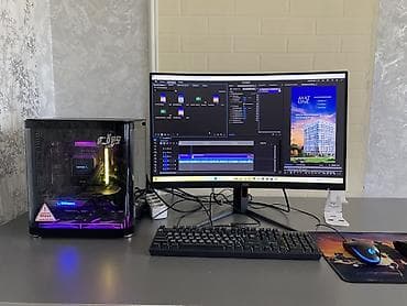Компьютер, ядер - 10, ОЗУ 16 ГБ, Игровой, Intel Core i5, NVIDIA GeForce RTX 4060, NVMe