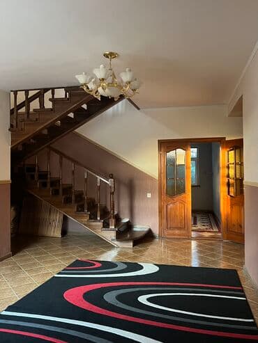 дом с бассейном посуточно: 350 кв. м, 7 бөлмө, Балкон айнектелген, Бассейн, Брондолгон эшиктер — 1