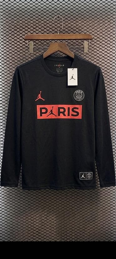 naviforce часы: Лонгслив Jordan x Paris Saint‑Germain (PSG) - Цвет: чёрный - Длина — 1