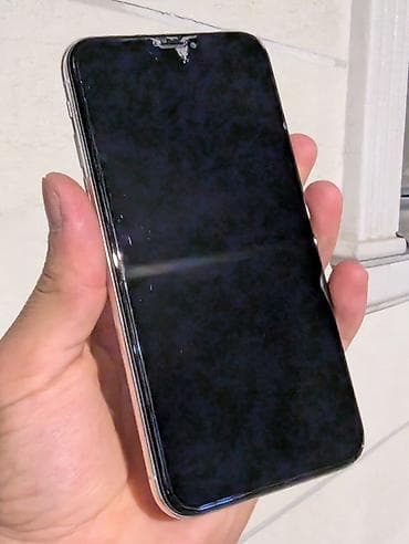iphone 5c: IPhone Xs, Б/у, 256 ГБ, Серебристый, Защитное стекло, Чехол, 80 % — 2