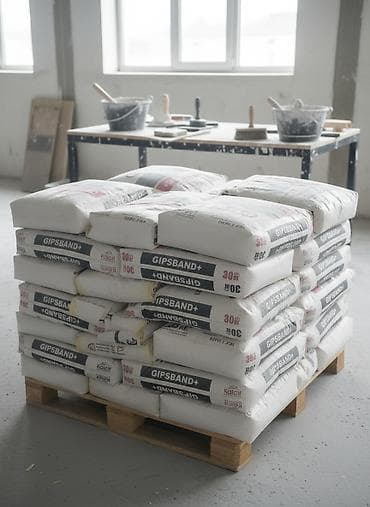 Штукатурка Гипсовая, Ручного нанесения, Для потолков