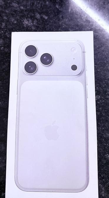 IPhone 17 Pro Max, Новый, 256 ГБ, Matte Silver at lalafo.kg IPhone 17 Pro Max, Новый, 256 ГБ, Matte Silver