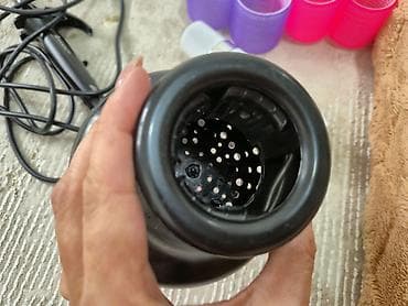 фуллереновый набор: Набор для укладки и макияжа,все вместе. Состав: - Плойка конусная — 8