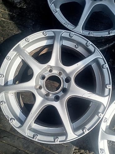 шина каракол: Куйма Дисктер R 15 AMG, Комплект, тешиктери - 5, Колдонулган — 2