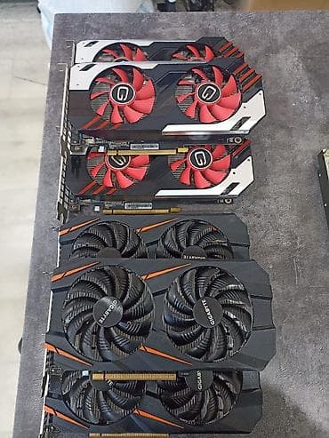 p106: Видеокарта для ПК, Б/у, Gigabyte, 6 ГБ — 1