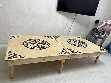 столы походные: Стол трансформер Для зала, Раскладной стол, цвет - Бежевый — 4