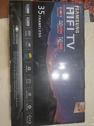 sharp aquos: Телевизор 35 дюймов, новый, в коробке. Модель Samsung HiFi TV (Китай) — 1