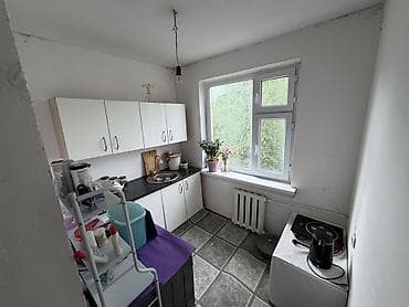 комнату с подселением аламедин 1: 3 комнаты, 58 м², 105 серия, 4 этаж — 4