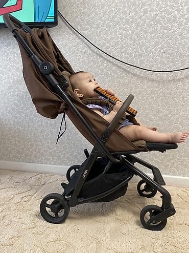 кросс боди: Коляска, Anex, цвет - Коричневый, Б/у — 5