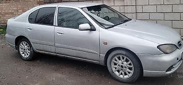 титановая: Nissan Primera: 2000 г., 1.8 л, Ручные, Бензин, Седан — 2
