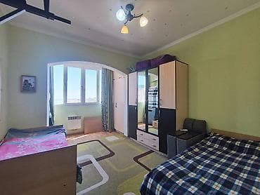 ищу квартирантов: 2 комнаты, 67 м², Кок-Жар ж/м 106 серия улучшенная, 6 этаж, Косметический ремонт — 10