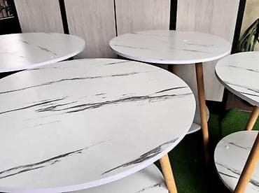 кухыный столы: Журнальный столик для дома и офиса ✨✨подходящий для любого интерьера🌿🌱 — 4