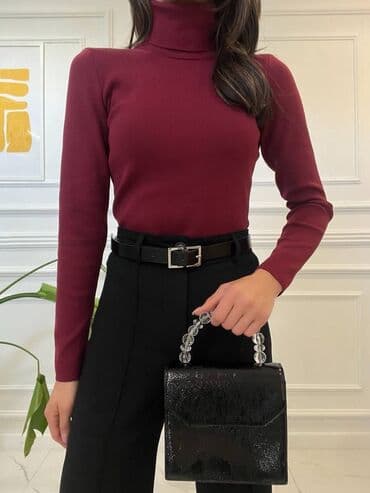 водоласки: Водолазка, Классическая модель, Трикотаж, Турция — 7