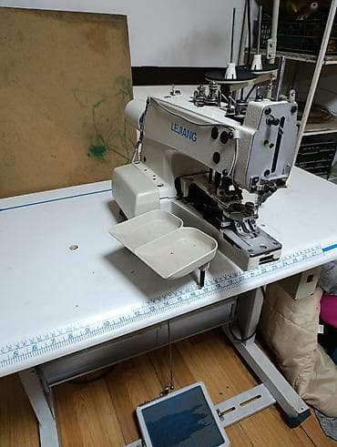Оборудование для швейных цехов: Продаю!!!Петельная машина BRUCE автомат и пуговичная машина LEJIANG — 3