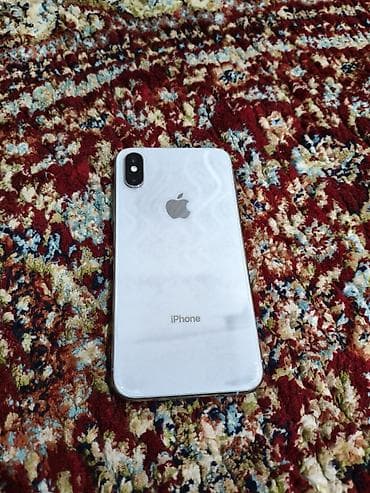 цены айфонов в бишкеке: IPhone Xs, Б/у, 256 ГБ, Белый, Защитное стекло, Чехол, 72 % — 1