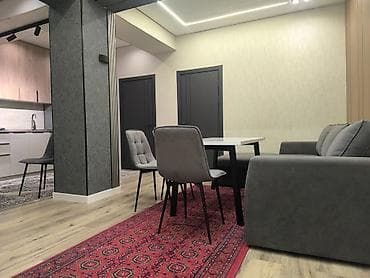 osh flat: 2 комнаты, 71 м², 11 этаж, Дизайнерский ремонт — 3