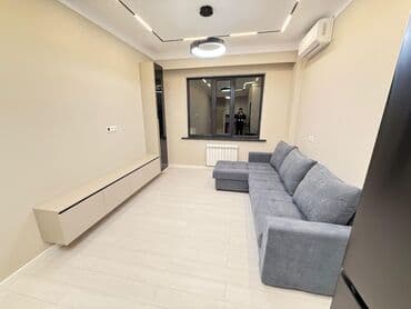 мкр улан 2 продаю квартиру: 2 комнаты, 66 м², Элитка, 16 этаж, Евроремонт — 3