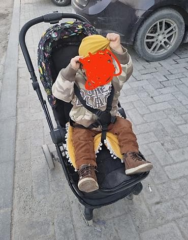 Коляски: Продаю коляску skill maks состояние качество хорошее можно складывать — 4