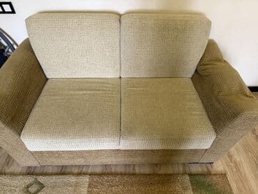 мебель трансформер бишкек: Комплект мягкой мебели, Самовывоз, цвет - Бежевый — 4