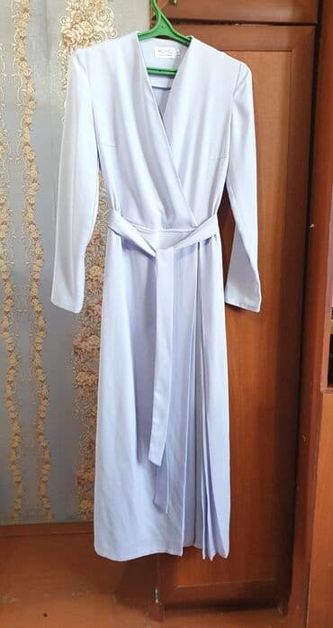 фата на девичник: Платье на кыз узатуу, 2XL, Б/у, цвет - Голубой — 3