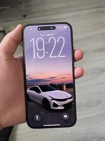 IPhone 14 Pro Max, Б/у, 256 ГБ, Черный, Чехол, 80 %