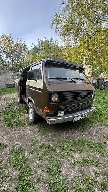 Volkswagen Transporter: 1986 г., 1.6 л, Механика, Бензин, Минивэн