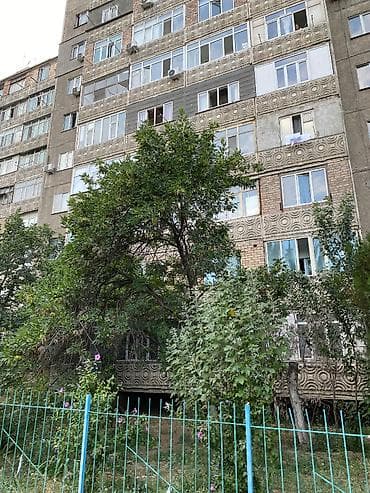 Квартиры: 1 комната, 48 м², Аламедин-1 мкр 106 серия, 1 этаж, Косметический ремонт — 1
