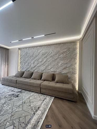 2 комнаты, 76 м², Элитка, 2 этаж, Дизайнерский ремонт