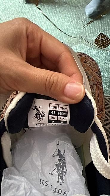 кеды поло: Кроссовки U.S. Polo Assn. (модель с логотипом всадника) - Цвет — 5