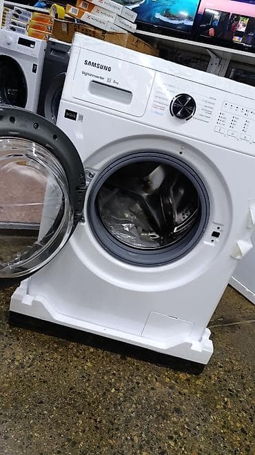 Кир жуучу автомат машина, Жаңы, Samsung, 6 кг чейин, Фронталдык, Дүңүнөн — 3