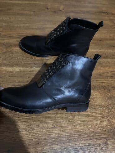 немецкая обувь бишкек фото: Ботинки натуральная кожа. Покупали в магазине Baskoni размер 36 — 3