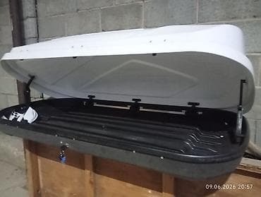 багажники для авто: Автобокс 100 см, 70 л, Новый, Самовывоз — 5