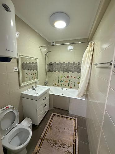 Квартиры: 2 комнаты, 66 м², АУЦА Индивидуалка, 6 этаж, Косметический ремонт — 5