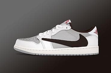 low: Мужские кроссовки, 39, 39.5, 40, Air Jordan, Новый, цвет - Серый — 3