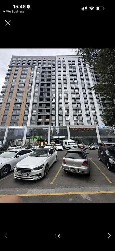 107: 1 комната, 55 м², Кок-Жар мкр 107 серия, 9 этаж, ПСО (под самоотделку) — 3