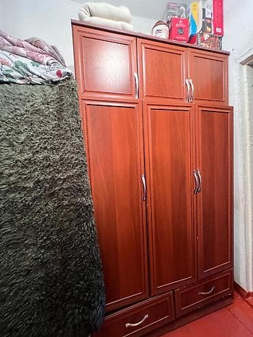 Шкафы: Шифоньер, шкаф для одежды, Прямой, ЛДСП — 7