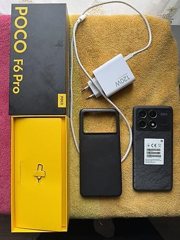 xiaomi poco x8 pro max: Poco F6 Pro, цвет - Черный, 2 SIM — 1